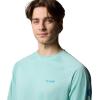 imageMens PFG Terminal Tackle Heather Long Sleeve ShirtSpray HeatherBlue Echo Logo