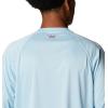imageMens PFG Terminal Tackle Heather Long Sleeve ShirtSpring Blue HeatherCarbon Logo