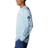 imageMens PFG Terminal Tackle Heather Long Sleeve ShirtSpring Blue HeatherCarbon Logo