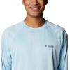 imageMens PFG Terminal Tackle Heather Long Sleeve ShirtSpring Blue HeatherCarbon Logo