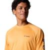 imageMens PFG Terminal Tackle Heather Long Sleeve ShirtSummer Orange HeatherCarbon Logo