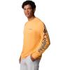 imageMens PFG Terminal Tackle Heather Long Sleeve ShirtSummer Orange HeatherCarbon Logo