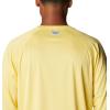 imageMens PFG Terminal Tackle Heather Long Sleeve ShirtSun Glow HeatherCool Grey Logo