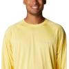 imageMens PFG Terminal Tackle Heather Long Sleeve ShirtSun Glow HeatherCool Grey Logo