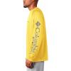 imageMens PFG Terminal Tackle Heather Long Sleeve ShirtSunlit HeatherCity Grey Logo