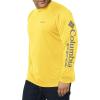 imageMens PFG Terminal Tackle Heather Long Sleeve ShirtSunlit HeatherCity Grey Logo