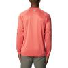 imageMens PFG Terminal Tackle Heather Long Sleeve ShirtSunset Red HeatherCollegiate Navy Logo