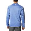 imageMens PFG Terminal Tackle Heather Long Sleeve ShirtTanzanite HeatherCool Grey Logo