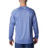imageMens PFG Terminal Tackle Heather Long Sleeve ShirtViolet Sea HeatherCarbon Logo