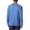 imageMens PFG Terminal Tackle Heather Long Sleeve ShirtVivid Blue HeatherBright Nectar Logo