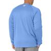 imageMens PFG Terminal Tackle Heather Long Sleeve ShirtVivid Blue HeatherWinter Green Logo