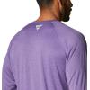 imageMens PFG Terminal Tackle Heather Long Sleeve ShirtVivid Purple HeatherWhite Logo