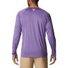 imageMens PFG Terminal Tackle Heather Long Sleeve ShirtVivid Purple HeatherWhite Logo