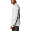 imageMens PFG Terminal Tackle Heather Long Sleeve ShirtWhite HeatherCool Grey Logo