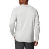 imageMens PFG Terminal Tackle Heather Long Sleeve ShirtWhite HeatherCool Grey Logo
