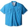 imageColumbia Mens Big and Powerful Bahama Ii UPF 30 Short Sleeve Fishing JerseyMoxie