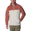 imageColumbia Mens BigTall Extended Big Steens Mountain Full Zip 20 Fleece JacketAuburnDark Stone