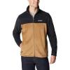 imageColumbia Mens BigTall Extended Big Steens Mountain Full Zip 20 Fleece JacketBlackDelta