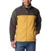 imageColumbia Mens BigTall Extended Big Steens Mountain Full Zip 20 Fleece JacketSharkRaw Honey