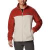 imageColumbia Mens BigTall Extended Big Steens Mountain Full Zip 20 Fleece JacketWarp RedDark Stone