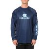 imageColumbia Mens Collegiate Terminal Tackle Heather Long Sleeve ShirtNc  Collegiate Navy Heather