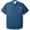 imageColumbia Mens PFG Bonehead Short Sleeve ShirtBlue Heron