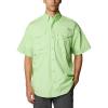 imageColumbia Mens PFG Bonehead Short Sleeve ShirtLime Glow