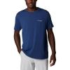 imageColumbia Mens PFG Fish Flag Tech Tee SsCarbonCypress Gradient