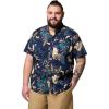 imageColumbia Mens Rapid Rivers Printed Short Sleeve ShirtCollegiate Navy Outbacked