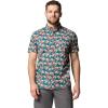 imageColumbia Mens Rapid Rivers Printed Short Sleeve ShirtRiver Blue Vined