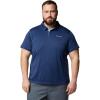 imageColumbia Mens Sage Peak Knit PoloDark Mountain Heather