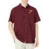 imageColumbia Mens Standard Slack Tide Camp ShirtVt  Deep Maroon