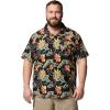 imageColumbia Mens Tech Trail Utility Printed Woven Short SleeveBlack Pasteled