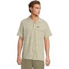 imageColumbia Mens Tech Trail Utility Printed Woven Short SleeveSafari Blazing Trails