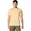 imageColumbia Mens Tech Trail Utility Short Sleeve CrewSand Dune Heather