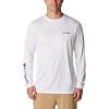 imageColumbia Mens Terminal Tackle PFG Fins and Stripes Long SleeveWhiteFins  Stripes
