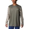 imageColumbia Mens Terminal Tackle PFG Global Compass LSStone GreenAncient Fossil