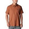 imageColumbia Mens Utilizer Printed Woven Short SleeveAuburn Dawn Dot Multicolor