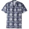 Collegiate Navy Ikat Fish