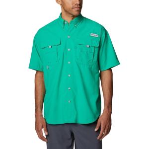 imageColumbia Mens Big and Powerful Bahama Ii UPF 30 Short Sleeve Fishing JerseyCircuit