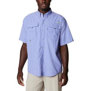 imageColumbia Mens Big and Powerful Bahama Ii UPF 30 Short Sleeve Fishing JerseyFairytale