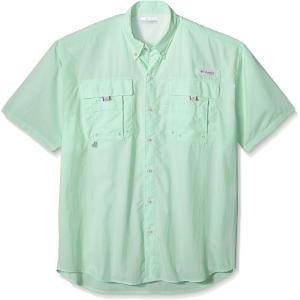 imageColumbia Mens Big and Powerful Bahama Ii UPF 30 Short Sleeve Fishing JerseyKelp