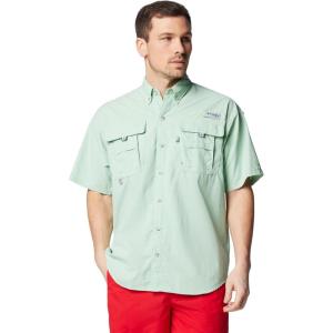 imageColumbia Mens Big and Powerful Bahama Ii UPF 30 Short Sleeve Fishing JerseyNew Mint