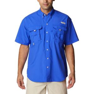 imageColumbia Mens Big and Powerful Bahama Ii UPF 30 Short Sleeve Fishing JerseyTanzanite