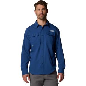 imageColumbia Mens Blood and Guts V Long Sleeve ShirtCarbon