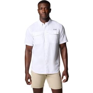 imageColumbia Mens Blood and Guts V Short Sleeve ShirtWhite