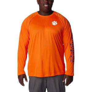 imageColumbia Mens CLG Terminal Tackle Ls ShirtCle  Spark Orange
