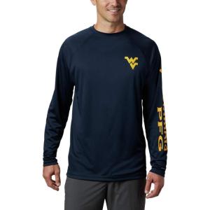 imageColumbia Mens CLG Terminal Tackle Ls ShirtWv  Collegiate Navy  Mlb Gold