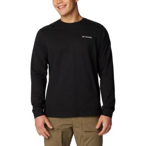 imageColumbia Mens Explorers Canyon Long Sleeve TShirtBlackRoad Trip Vibes