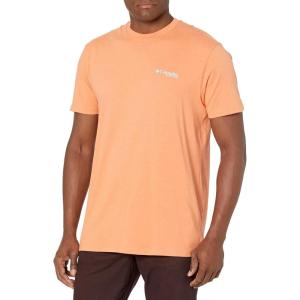 imageColumbia Mens Graphic TShirtBright PeachBiber